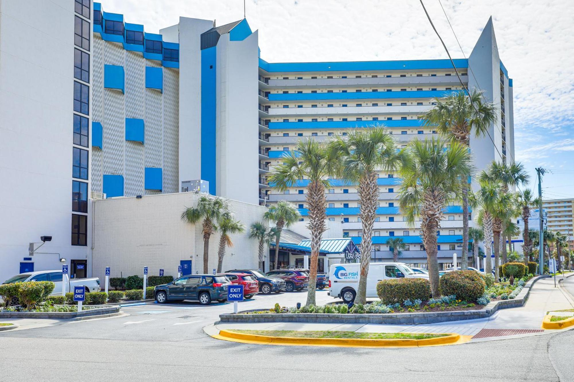 Relaxing Myrtle Beach Oceanfront Vacation Rental! Eksteriør bilde